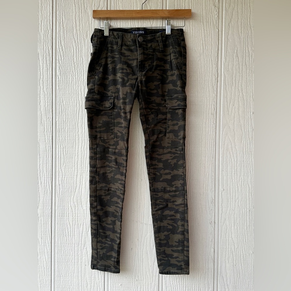 Vigoss Camo-Print Jagger Skinny Pants